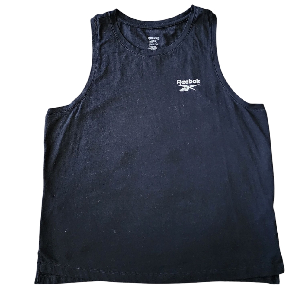 Reebok Women''s Black Tank Top, Size Medium